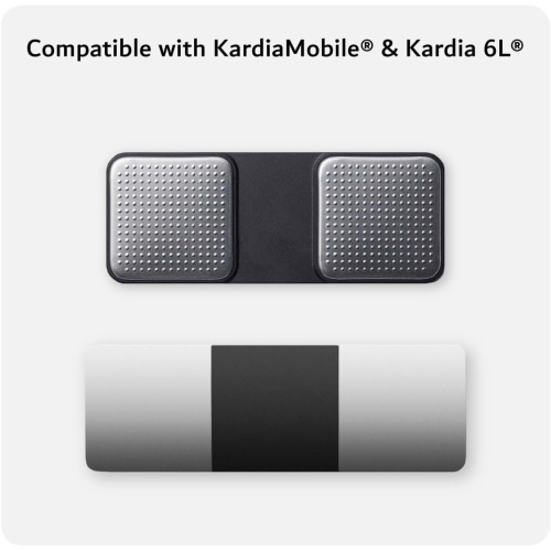 Étui de voyage rigide complet de TUDIA compatible avec les moniteurs d'ECG Kardia Mobile/Kardia 6&nbsp;L