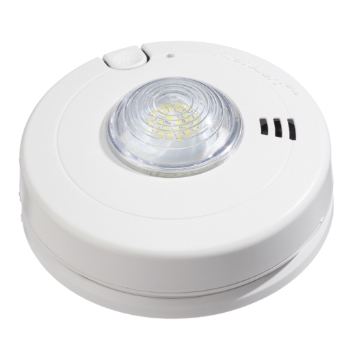 BRK  Wired Smoke Alarm With Strobe Light 120 V 1044363