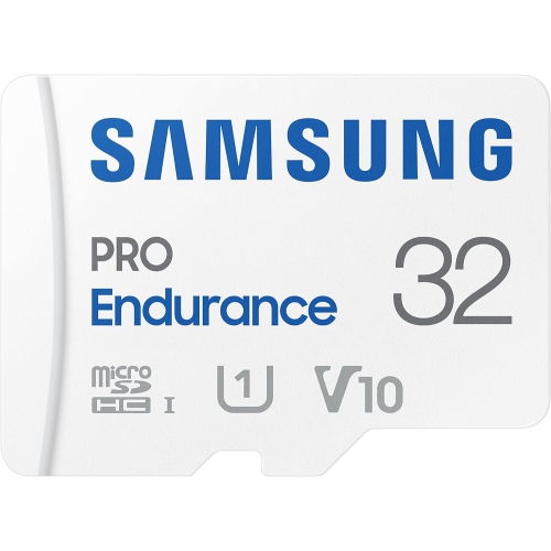 Samsung PRO Endurance 32GB microSDHC UHS-I U1 100MB/s Video Monitoring Memory Card with Adapter