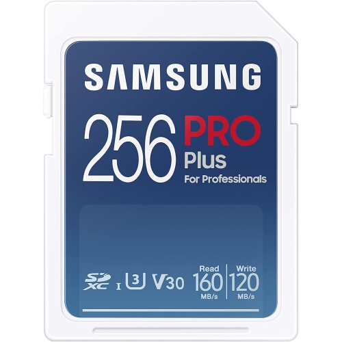 SAMSUNG  Pro Plus Full Size Sdxc Card 256GB, (Mb-Sd256K/am, 2021)