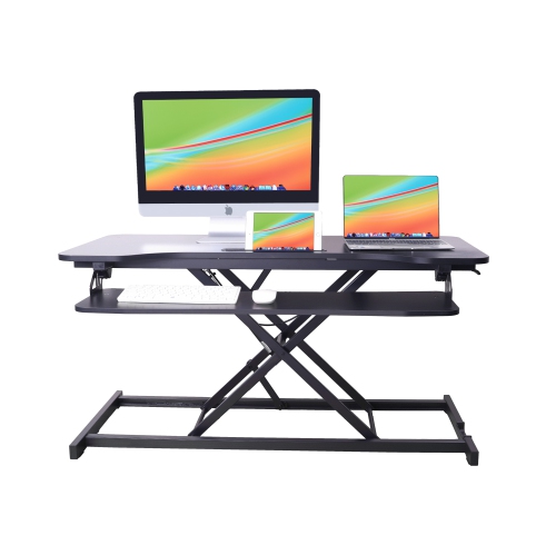 Rocelco VADR-43 Hi-Lift Adjustable Height Desk Riser