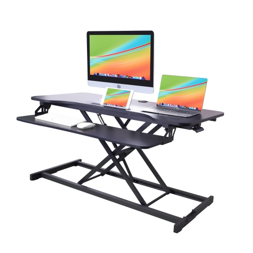 Rocelco VADR-43 Hi-Lift Adjustable Height Desk Riser