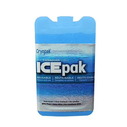 Cryopak - Paquet de 6 IcePak réutilisables, non toxique, bleu