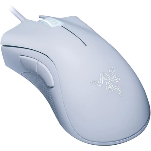 Refurbished- Razer DeathAdder Essential Gaming Mouse- White Edition