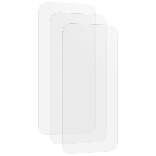 Protecteur d'écran en verre antireflet d'Insignia pour iPhone 16 - Paquet de 3 - Exclusivité de Best Buy