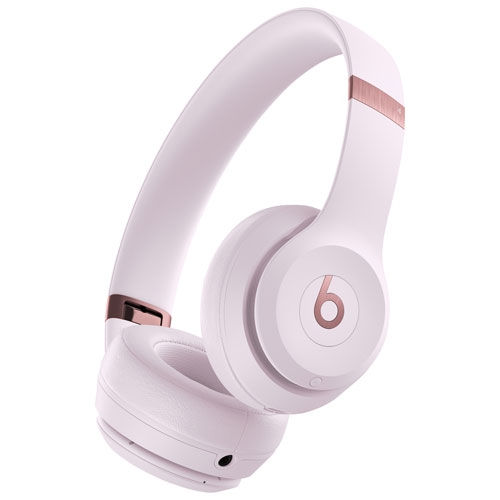 Open Box - Beats By Dr. Dre Solo 4 On-Ear Sound Isolating Bluetooth Headphones - Cloud in Pink