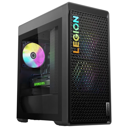Open Box - Lenovo Legion Tower 5 Gaming PC - Storm Grey