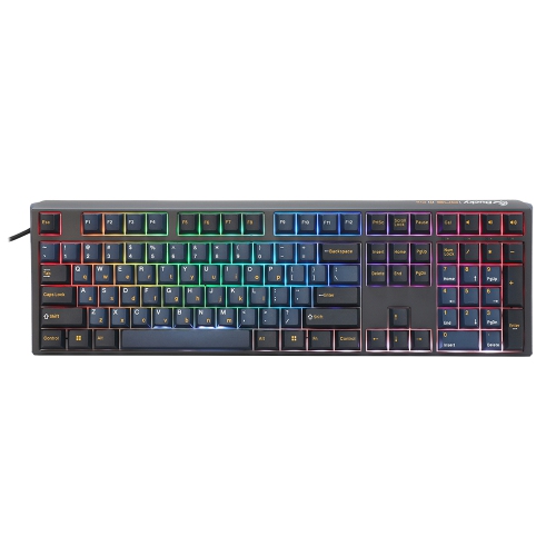 Ducky ONE 3 Pro Nazca Line Hot-Swappable RGB Mechanical Keyboard, 8K Polling Rate, Cherry MX2A Silver, Triple-Shot PBT Keycaps, Full Size Layout,