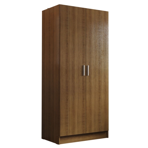Image 1 de 9.. Armoire de rangement à 2 portes Madesa avec armoire utilitaire ample de 31&nbsp;po de long, armoire armoire tout-en-un, entrée et meuble