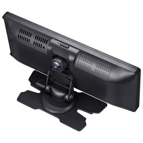 Caméra de recul pour tableau de bord Orbit C120 de GekoGear avec écran tactile 10,3 po et carte microSD 64 Go