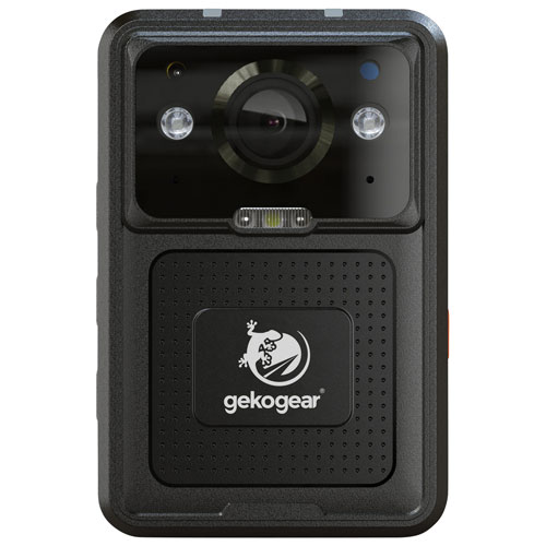 GekoGear Aegis 400 4K Ultra HD Body Camera with 2" LCD Screen & GPS / Wi-Fi