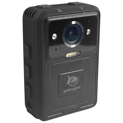 GekoGear Aegis 400 4K Ultra HD Body Camera with 2" LCD Screen & GPS / Wi-Fi