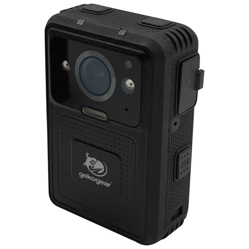 GekoGear Aegis 400 4K Ultra HD Body Camera with 2" LCD Screen & GPS / Wi-Fi