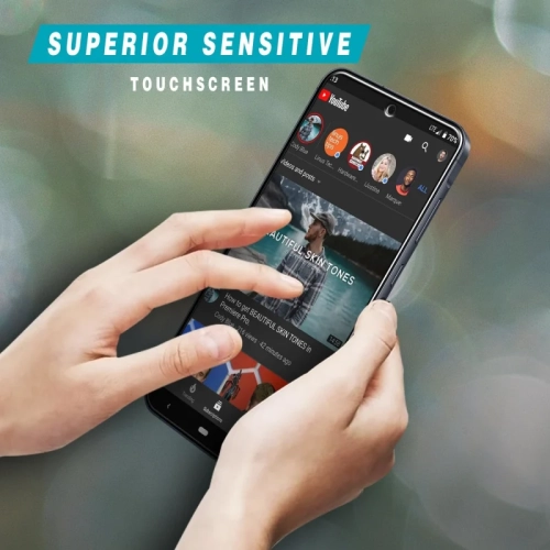 (Paquet de 2) Protecteur d'écran en verre trempé pour Galaxy A35 5G et A55 5G de Samsung | antirayure, sans bulles