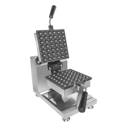 A-bw311 bubble waffle maker machine | square-shaped bubble waffle iron | improved thermostat | manual | nonstick