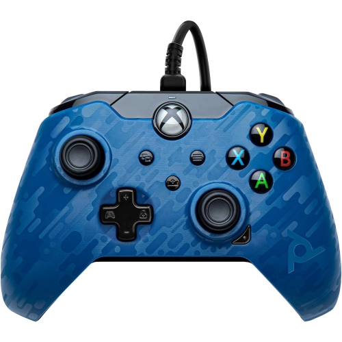 PDP  Refurbished (Excellent)- Gaming Wired Controller: Revenant - Xbox Series X|S, Xbox One, PC In Blue