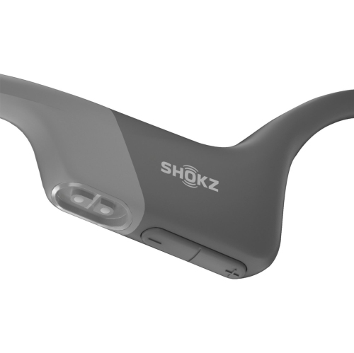 Open Box - Shokz OpenRun Bone Conduction Open-Ear Endurance Headphones - Grey