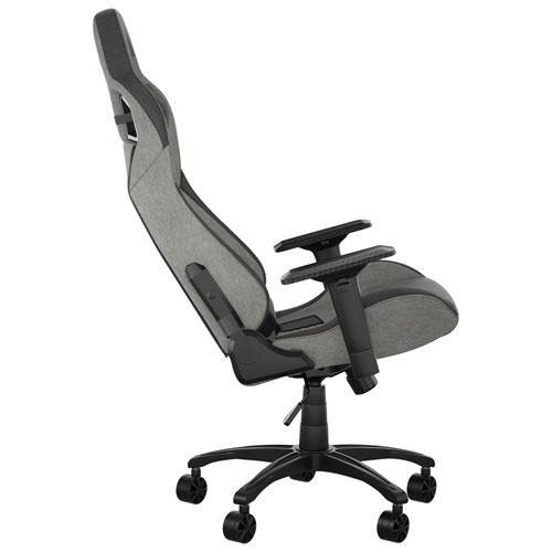 Corsair T3 Rush Fabric Ergonomic Gaming Chair - Charcoal/Grey