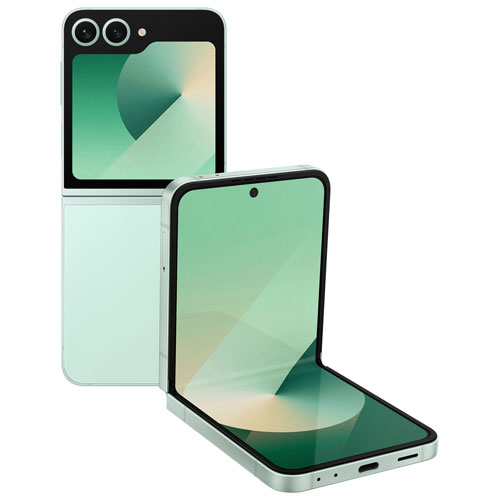 Galaxy Z Flip6 5G de 256 Go de Samsung - Menthe - Déverrouillé