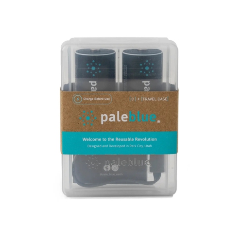 (2) batteries intelligentes USB rechargeables de type C avec câble de chargement 2-en-1