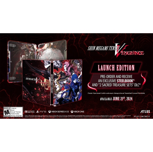 Shin Megami Tensei V: Vengeance Steelbook Edition for Nintendo Switch [VIDEOGAMES]