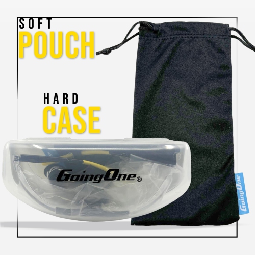 Going One Sports Safety Glasses - Pickleball Protective Eyewear, Eye Protection Goggles for Racquetball, Squash, Basketball, Soccer;with Anti-Fog