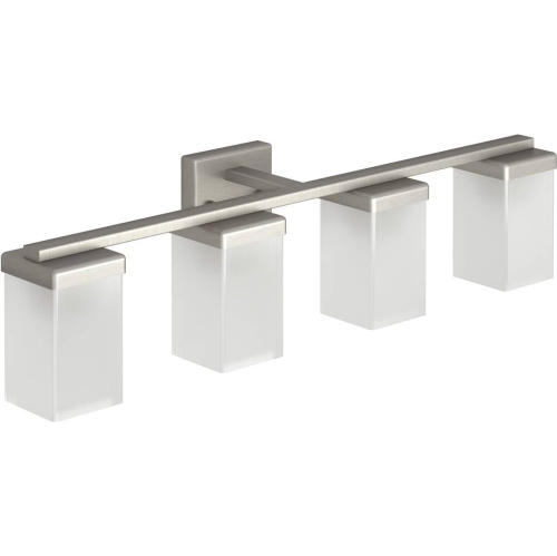 Moen YB8864BN 90 Degree Four Globe Bath Lighting, Brushed Nickel