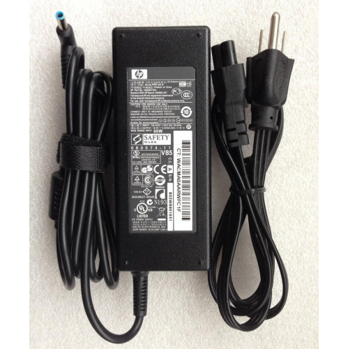 Genuine HP AC Adapter Charger 19.5V 4.62A 90W 4.5*3.0mm Blue Tip by HP - Refurbished condition - Image 2