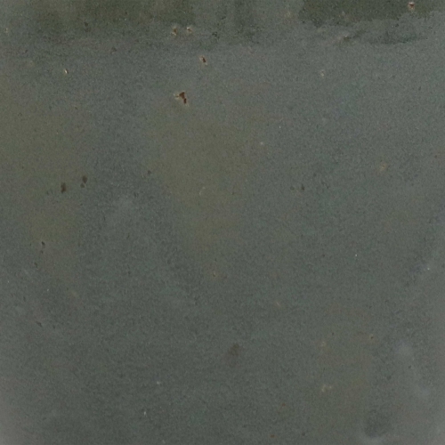 Sunnydaze 9 in Studio Glazed Ceramic Planter - Gray - Set of 2