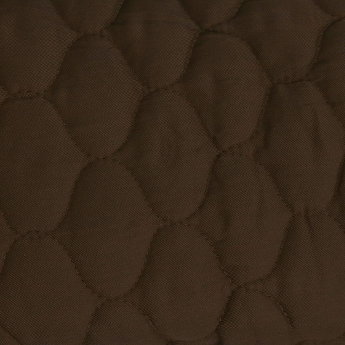 Sunnydaze 2-Person Quilted Fabric Hammock with Steel Stand - Brown