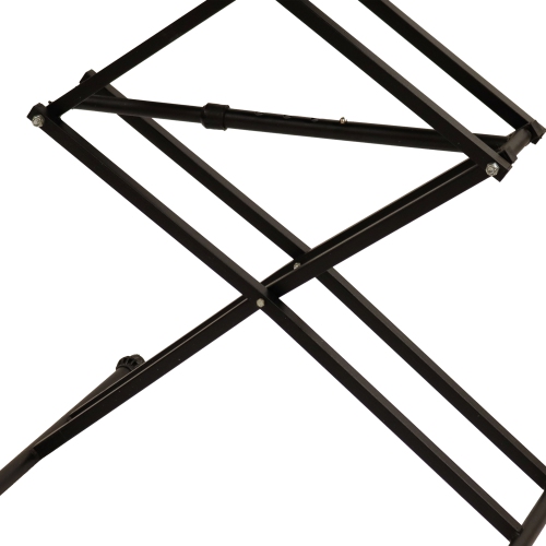 Sunnydaze Rectangular Plastic Top Adjustable Leg Patio Table - Gray