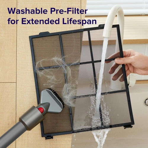 LEVOIT Air Purifiers for Home Large Room Bedroom Up to 1110 Ft² with Air Quality and Light Sensors, Smart WiFi, Washable Filters, H13 True HEPA