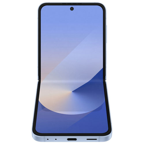 TELUS Samsung Galaxy Z Flip6 5G 256GB - Blue - Monthly Financing