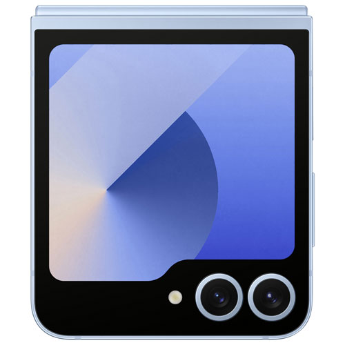 TELUS Samsung Galaxy Z Flip6 5G 256GB - Blue - Monthly Financing