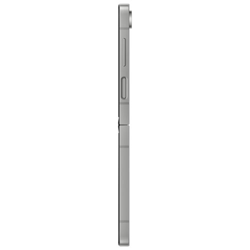 Galaxy Z Flip6 5G de 256 Go de Samsung avec TELUS - Ombre argentée - Financement mensuel