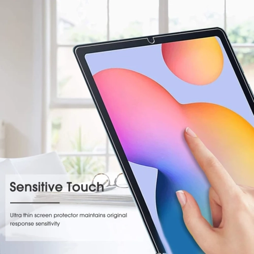 [Paquet de 2] Protecteur d'écran en verre trempé pour Galaxy Tab S6 Lite de 10,4&nbsp;po | Dureté 9H, transparent, antirayure, installation facile