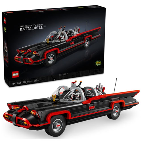 DC Super Heroes de LEGO Batman : La Batmobile de la série télé classique - 1822 pièces