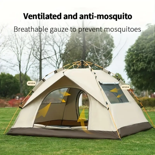 Fully Automatic Quick Opening Tent | Waterproof, Sunscreen, Mosquito-Proof Portable Camping Tent