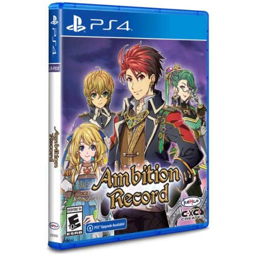 LIMITED RUN GAMES  Ambition Record (Ps4)