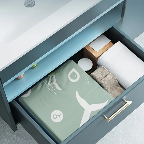 Luxury Spacious Deluxe Inflatable Pool Set | Slide, Sunshade, Foot Pump & Repair Kit - Large Size 103.15" X 68.9" X 23.62"