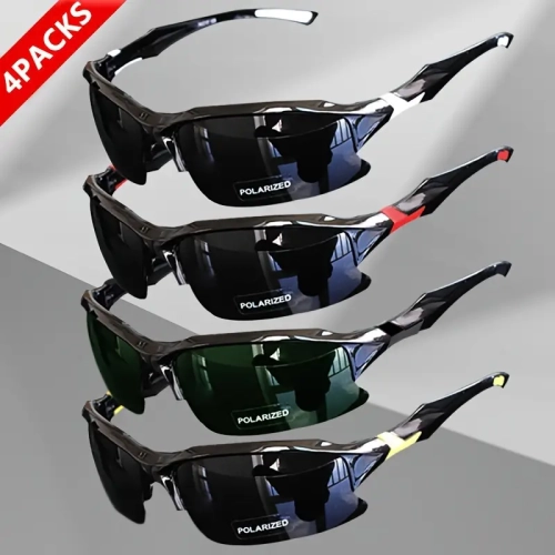 Polarized Sports Glasses for Men & Women | Windproof, Perfect for Baseball, Running, Fishing, Golf & Driving