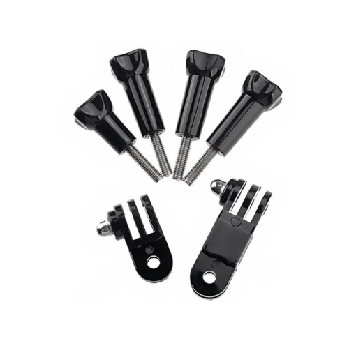 Bras d'extension pivotant à 3 directions + bouton de pouce de 4x mm pour GoPro HERO9 8 7 6 5 4 3