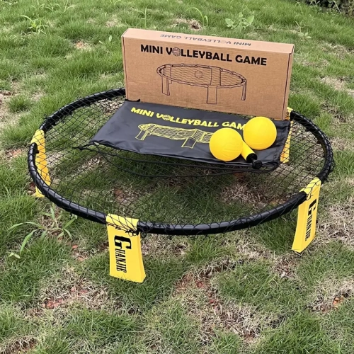 Ultimate Beach Volleyball Spike Battle Game - Outdoor Sports Set with Net & 3 Balls, Perfect Tailgate Gift for Boys & Girls