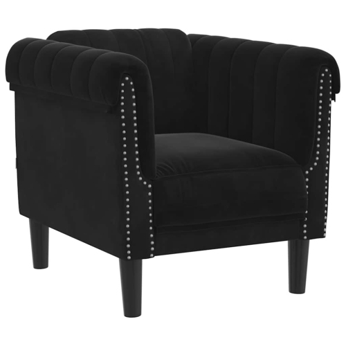 VIDAXL  Sofa Chair Velvet In Black