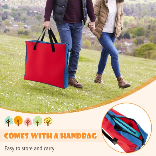 Costway Wall Mounted or Tabletop Giant 4 in a Row Jumbo 4-to-Score Connect Game Set