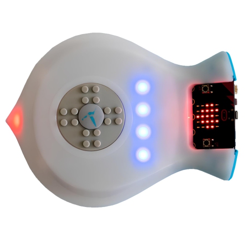 Birdbrain Finch Coding Toy Robot V2.0 with micro:bit, Educational Coding STEM Programmable Robot, School Classroom Teaching Learning Programming