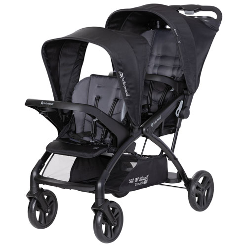 Baby Trend Sit N Stand Double 2.0 Stroller Black Best Buy Canada