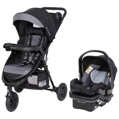 Baby Trend All Terrain Travel System with EZ Lift Plus Infant Car Seat Black Best Buy Canada