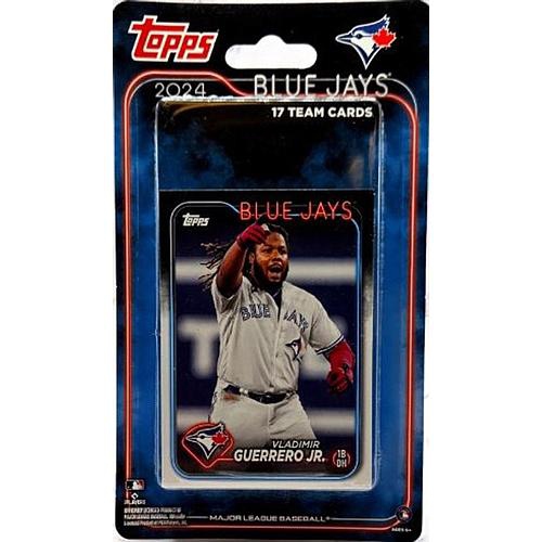 Topps 2024 MLB Baseball Team Set: Toronto Blue Jays MLB 17 Card Team Set