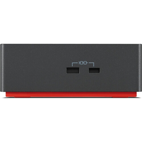 Lenovo ThinkPad Universal Thunderbolt 4 Dock, 4 Displays, Dynamic Power Charging up to 100W, Black